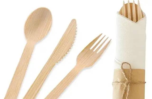 Bamboo cutlery products sourced from China